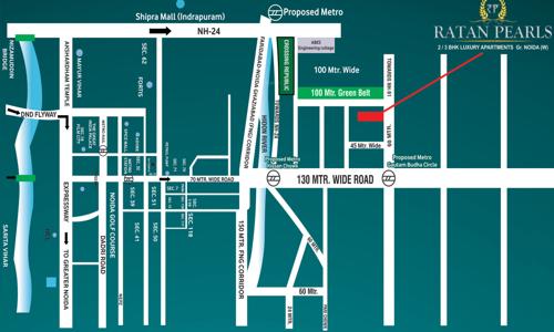 Images for Location Plan of Ratan Pearls pearls Images for Location Plan of Ratan Pearls