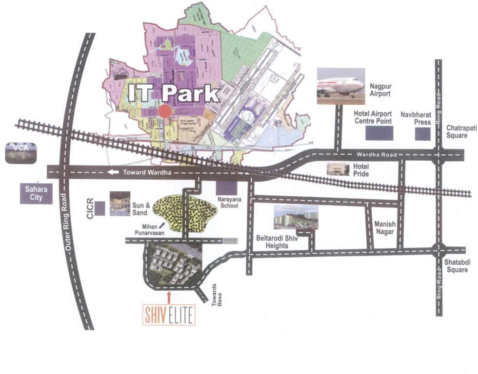 Images for Location Plan of Om Shivam Shiv Elite