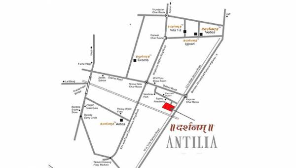  antilia Location Plan