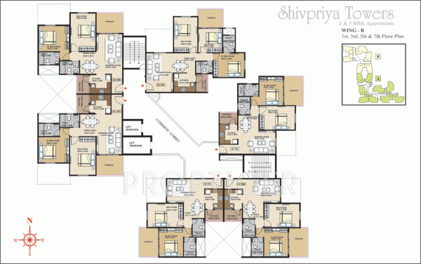 Images for Cluster Plan of Shri Kedareshwar Shivpriya Towers