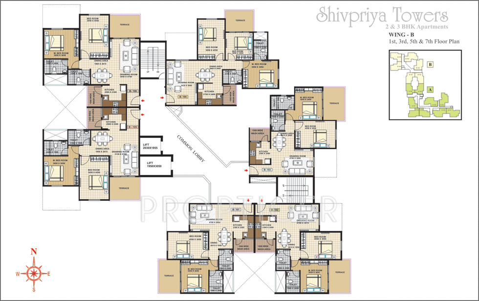 Images for Cluster Plan of Shri Kedareshwar Shivpriya Towers