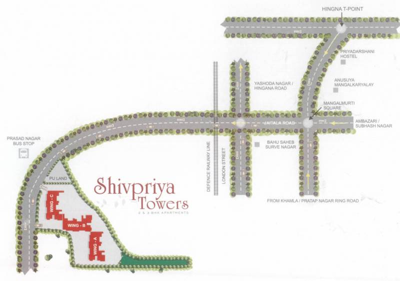 Images for Location Plan of Shri Kedareshwar Shivpriya Towers