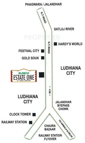 Images for Location Plan of Eldeco Estate One Plots one-plots Images for Location Plan of Eldeco Estate One Plots