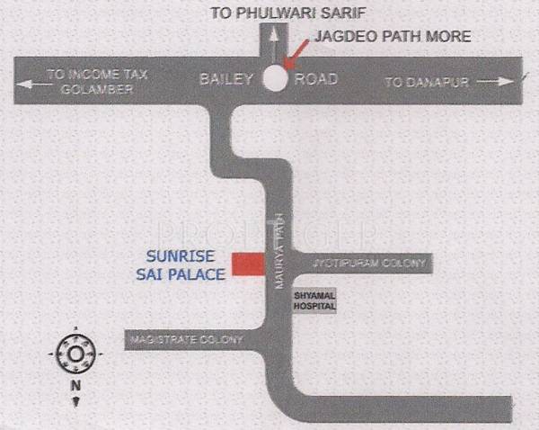 Location Plan sunrise-sai-developer sai-palace Location Plan