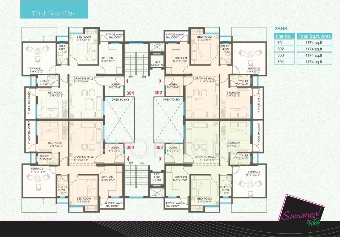 Images for Cluster Plan of Sumangal Sumangal Vihar Apartments