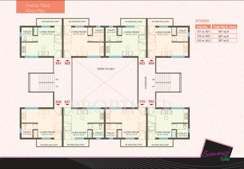 Images for Cluster Plan of Sumangal Sumangal Vihar Apartments