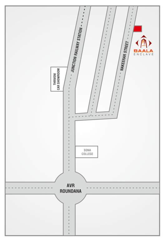  baala enclave Location Plan