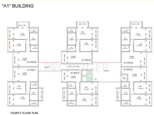Images for Cluster Plan of GoodLuck Hillside Residency Apartment