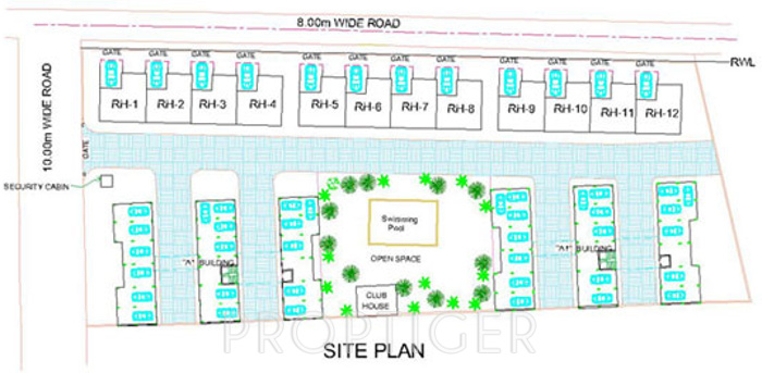 Images for Layout Plan of GoodLuck Hillside Residency Apartment