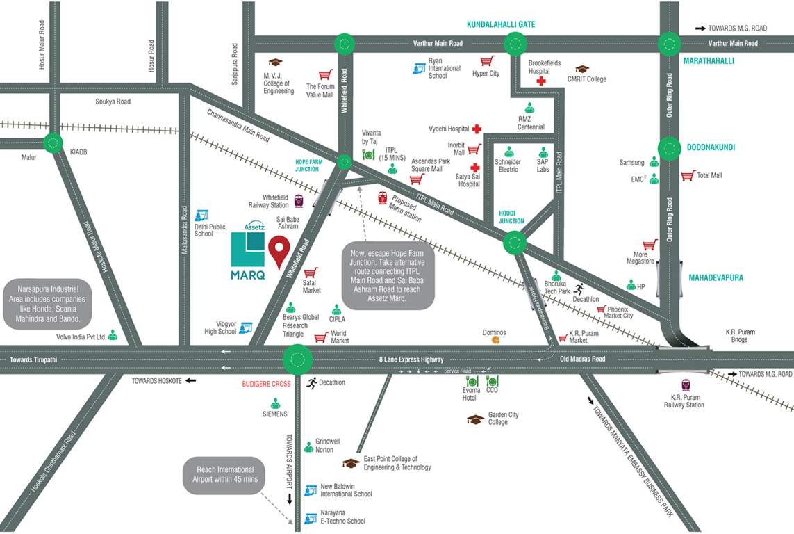  marq Images for Location Plan of Assetz Marq