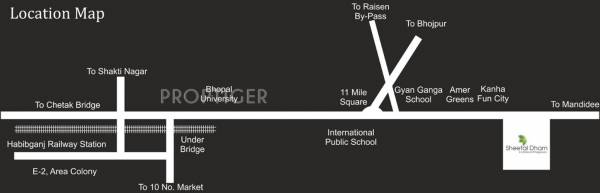 Images for Location Plan of Sheetalnath Dham Images for Location Plan of Sheetalnath Dham