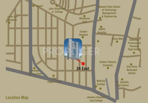 Images for Location Plan of Parinee Realty Pvt Ltd 34 East Images for Location Plan of Parinee Realty Pvt Ltd 34 East
