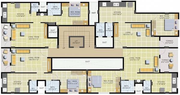 Images for Cluster Plan of Dales Radheya