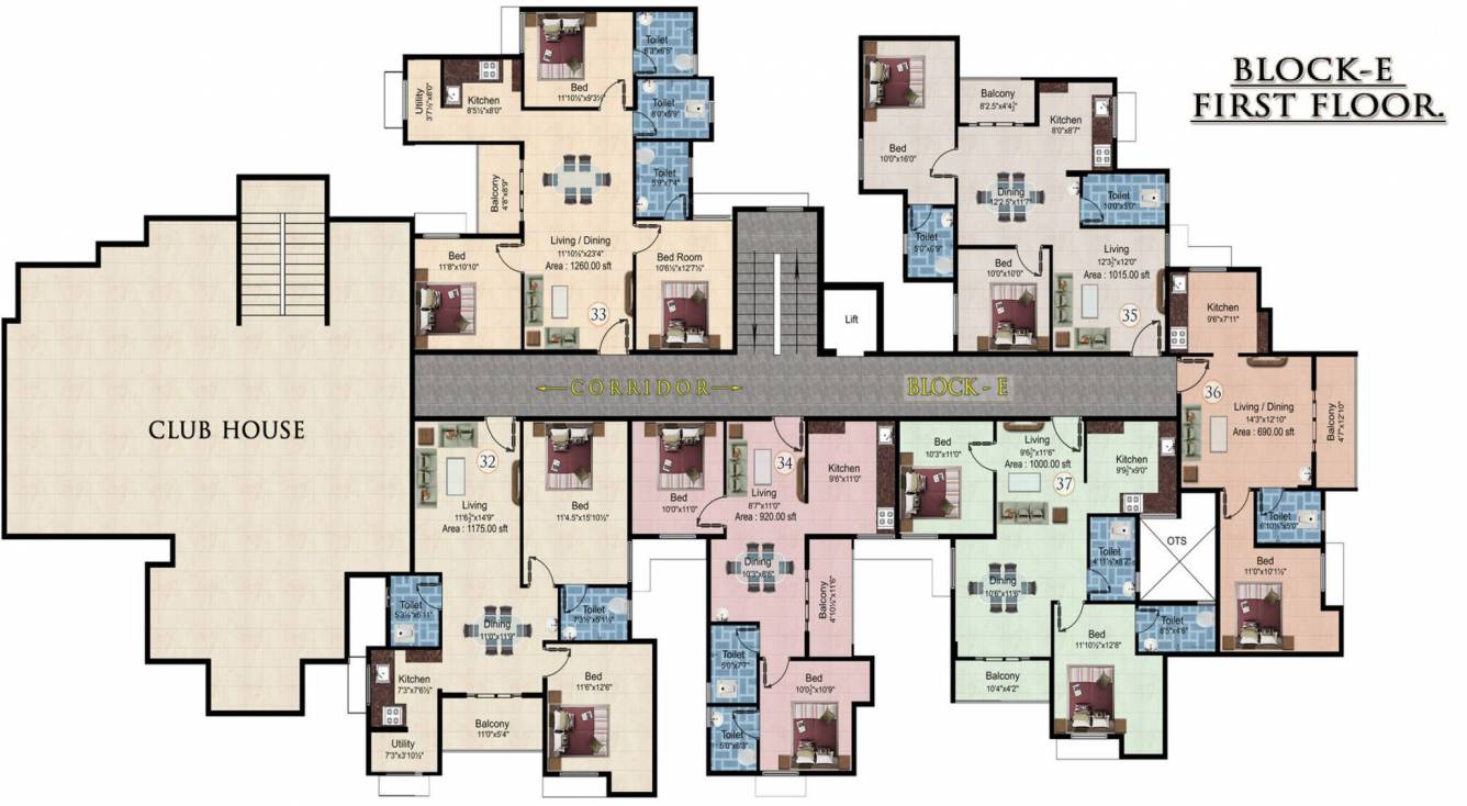 Images for Cluster Plan of Marutham Galaxy