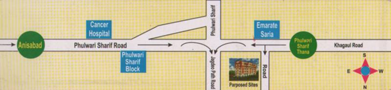 niagaree-builders joha-complex Location Plan