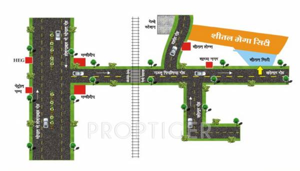 Images for Location Plan of Sheetal Mega City