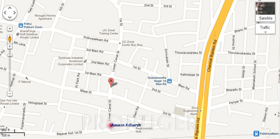 aasaan builder aadarsh Location Plan