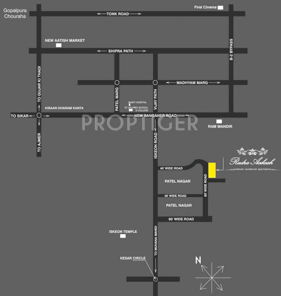 Images for Location Plan of Vande Rudra Aakash Images for Location Plan of Vande Rudra Aakash