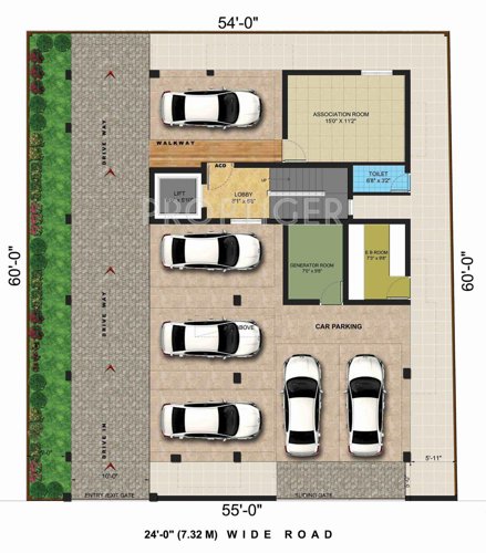 Images for Cluster Plan of Kirthika Pavilion