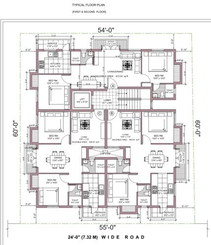 Images for Cluster Plan of Kirthika Pavilion
