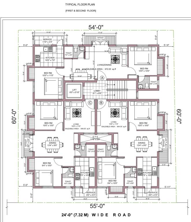 Images for Cluster Plan of Kirthika Pavilion