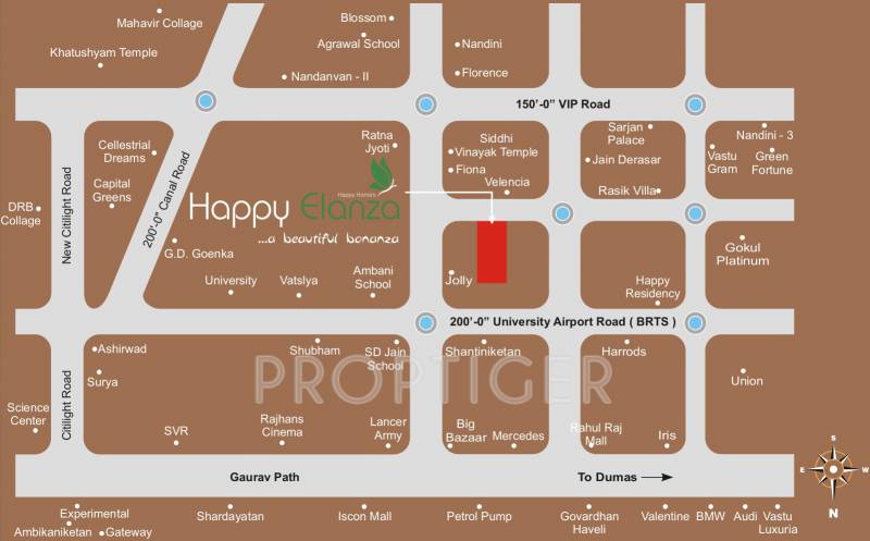 Images for Location Plan of Happy Home Elanza
