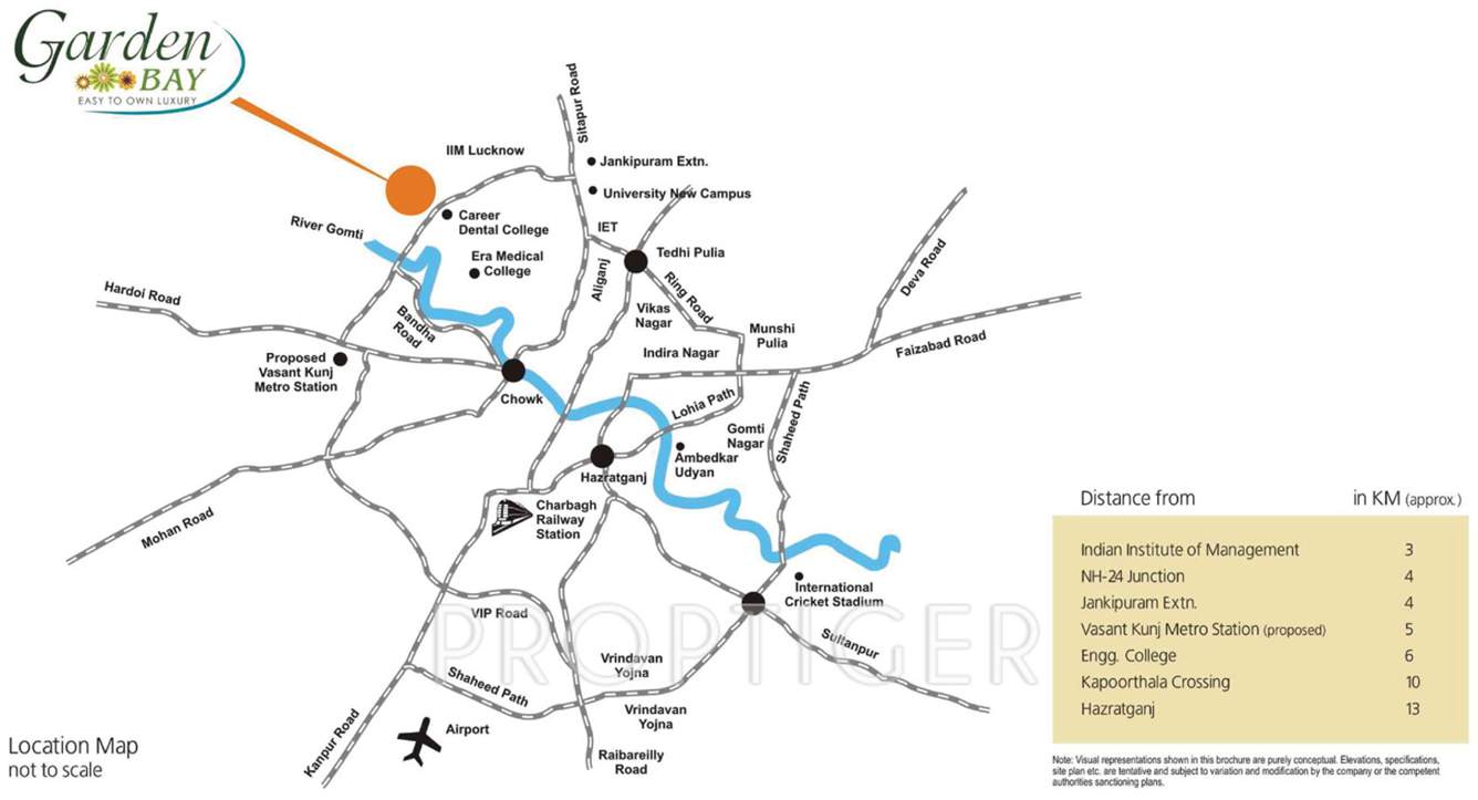 Images for Location Plan of Shalimar Garden Bay Plots