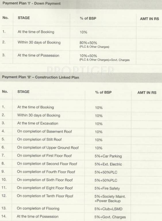 Images for Payment Plan of Ayda Estates Pvt Ltd Gold Payment Plan