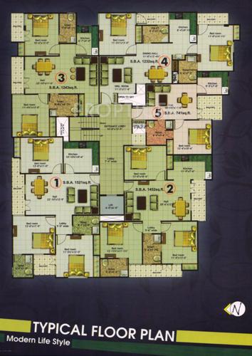 Images for Cluster Plan of Vande Rudra Anandam