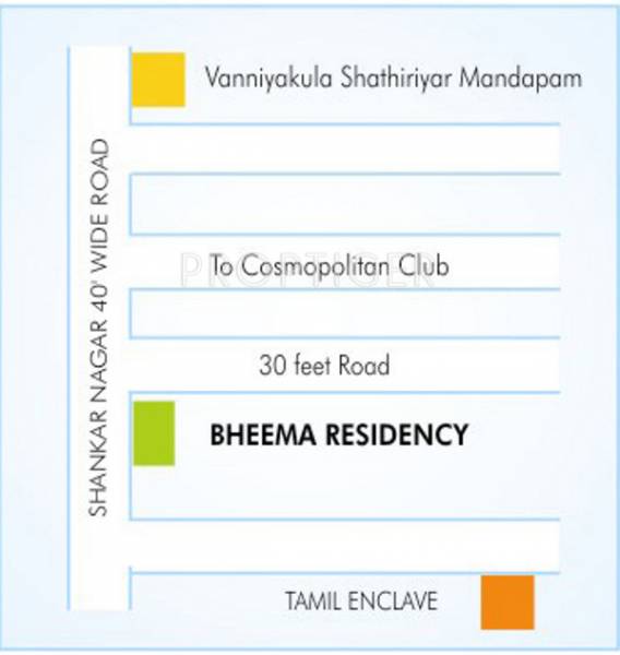 Images for Location Plan of Kirthika Thamil Enclave
