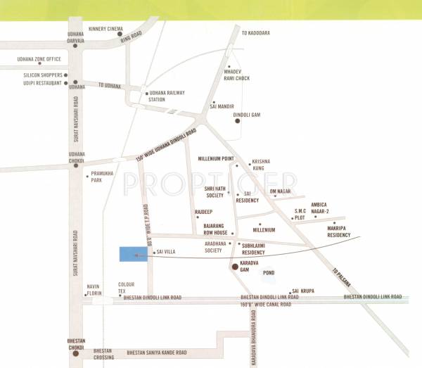 Images for Location Plan of Shree Silicon Palm