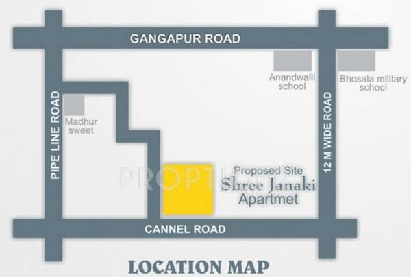 Images for Location Plan of Janaki Shree Janaki Apartment