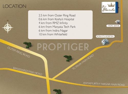  skanda Images for Location Plan of Sai Developers Bangalore Skanda