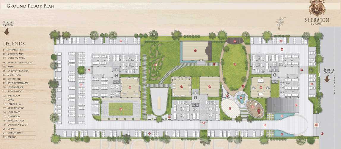 sheraton luxury Images for Layout Plan of Raghuvir Sheraton Luxury