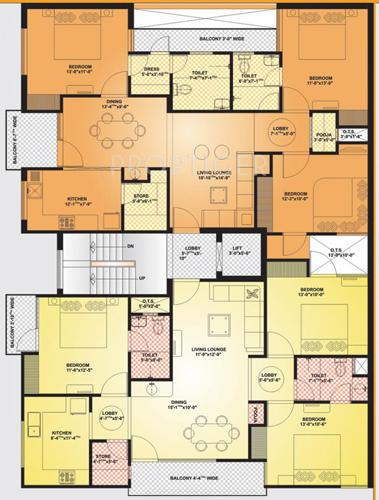 Images for Cluster Plan of Vande Rudra Ganesham