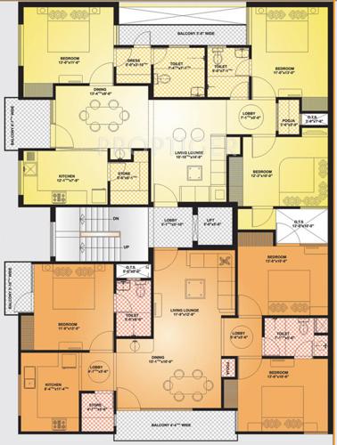 Images for Cluster Plan of Vande Rudra Ganesham