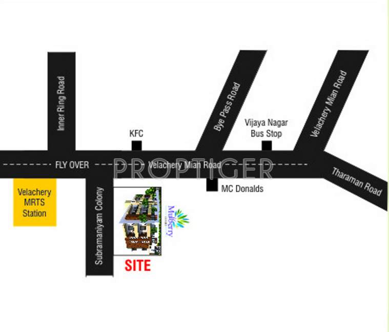 sri kirhika builders mulberry court Location Plan