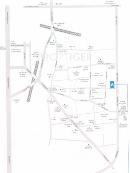 Images for Location Plan of Ambika Heaven Images for Location Plan of Ambika Heaven