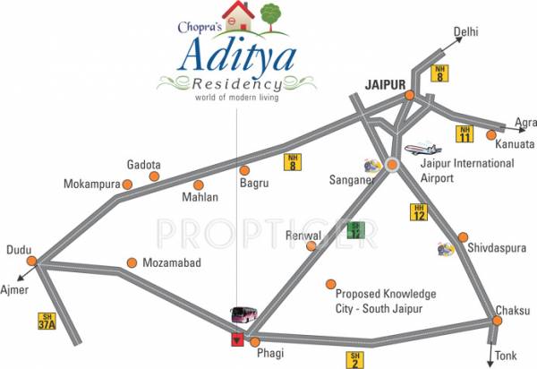 Images for Location Plan of Chopra Aditya Residency