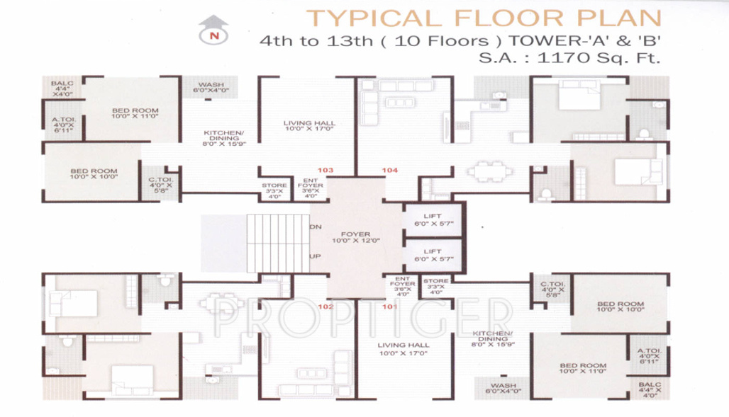 Images for Cluster Plan of Mauly Coral Palace