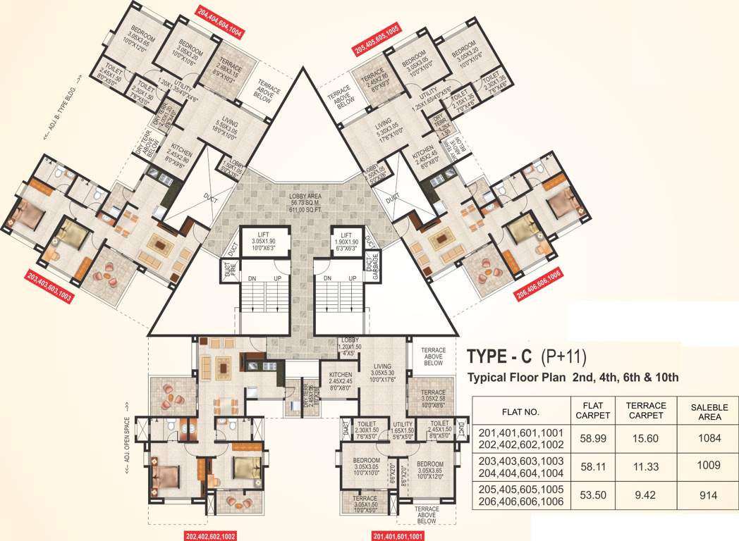 opus 77 Images for Cluster Plan of Chandrarang Opus 77