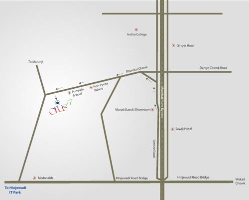 Images for Location Plan of Chandrarang Opus 77 opus-77 Images for Location Plan of Chandrarang Opus 77