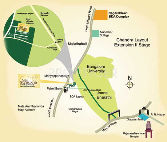 sri-sai-venkateshwara-builders sumukha Location Plan