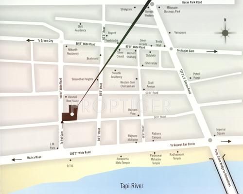  luxuria Images for Location Plan of Silicon Luxuria