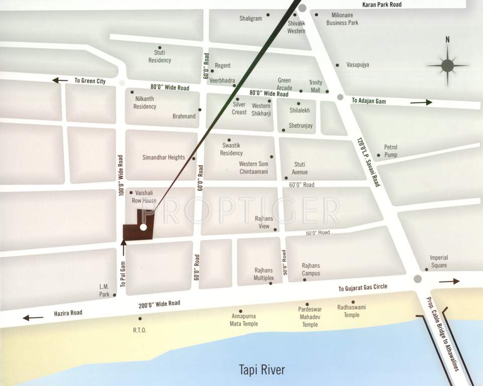  luxuria Images for Location Plan of Silicon Luxuria