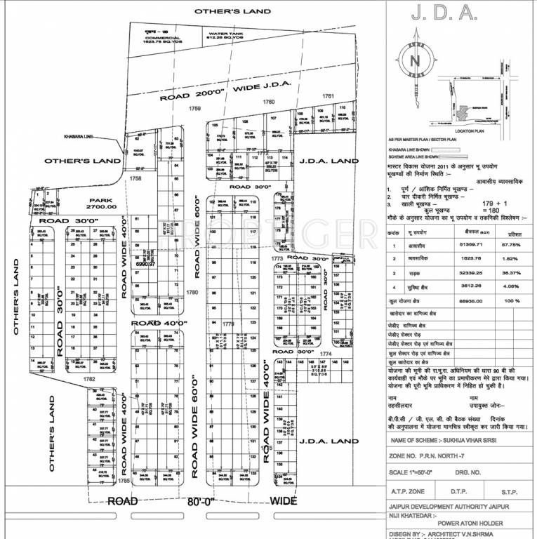 Images for Layout Plan of Chopra Sukhija Vihar