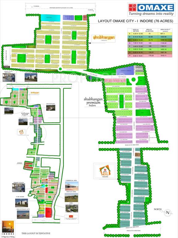 city plots Images for Layout Plan of Omaxe City Plots