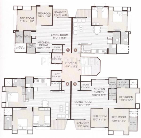 Images for Cluster Plan of Raj Heights Images for Cluster Plan of Raj Heights