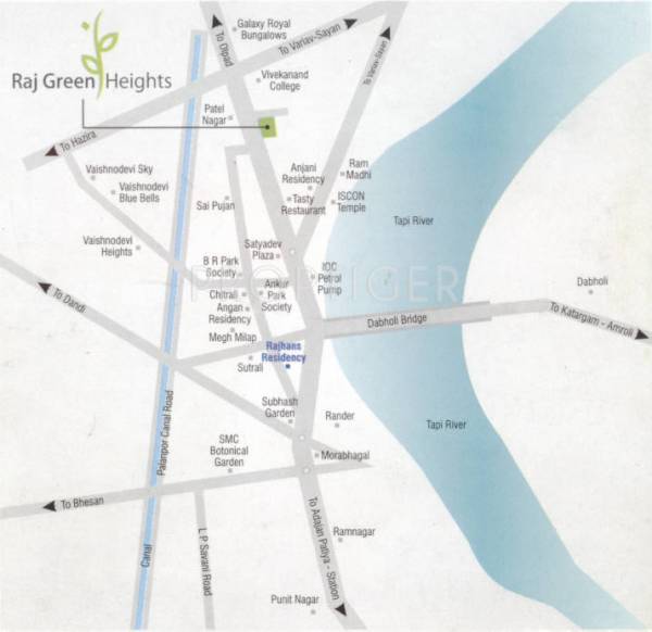 Images for Location Plan of Raj Heights Images for Location Plan of Raj Heights
