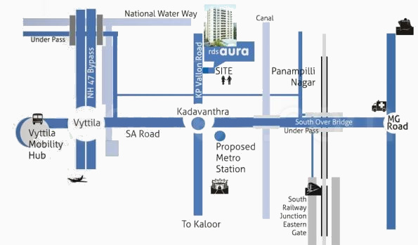  aura Location Plan